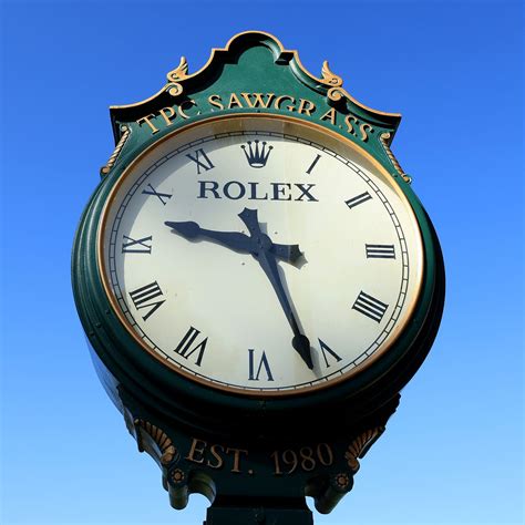 how does a golf course get a rolex clock|Rolex golf clock for sale.